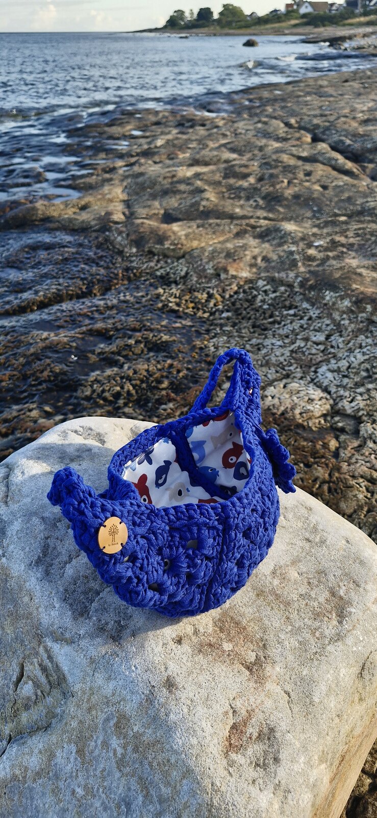 Cobalt Shoulder Bag — front view